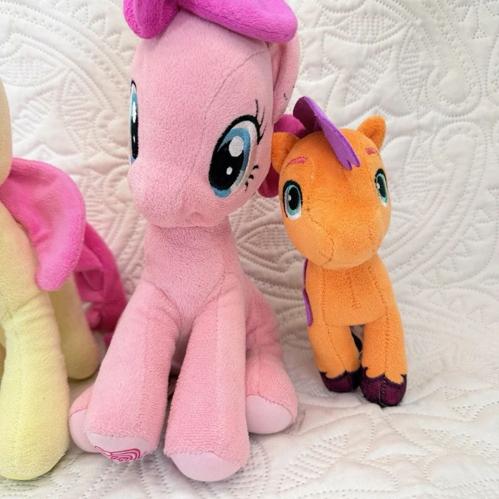 My Little Pony Stuffed Animals Plush Lot Of 4 Ponies 6